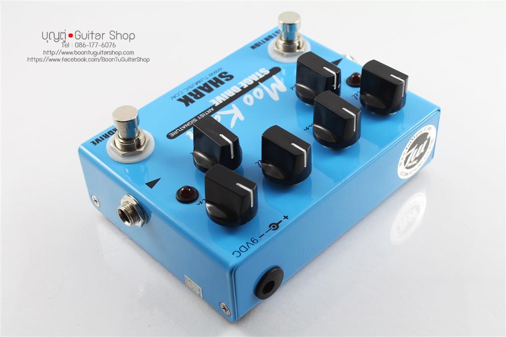 Moo Kalei Stage Drive SHARK ギターエフェクター SHARK Moo Kalei Stage Drive : บุญตู่ Guitarshop