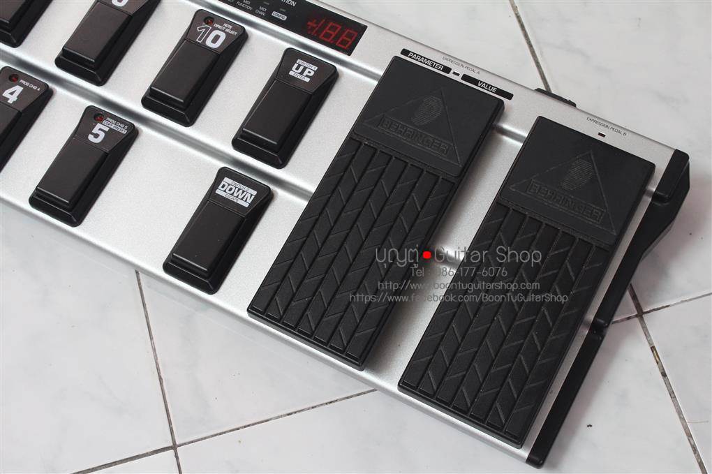 Behringer FCB1010 Midi Foot Controller : บุญตู่ Guitarshop