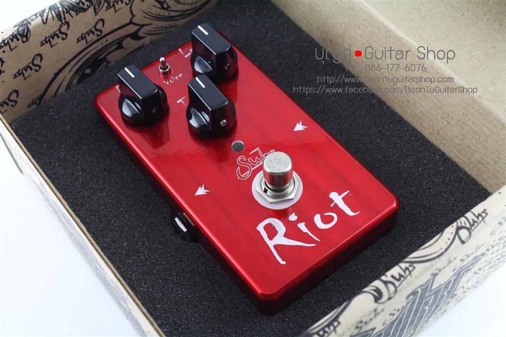 Suhr Riot Crimson Red Limited Edition Distortion : บุญตู่ Guitarshop
