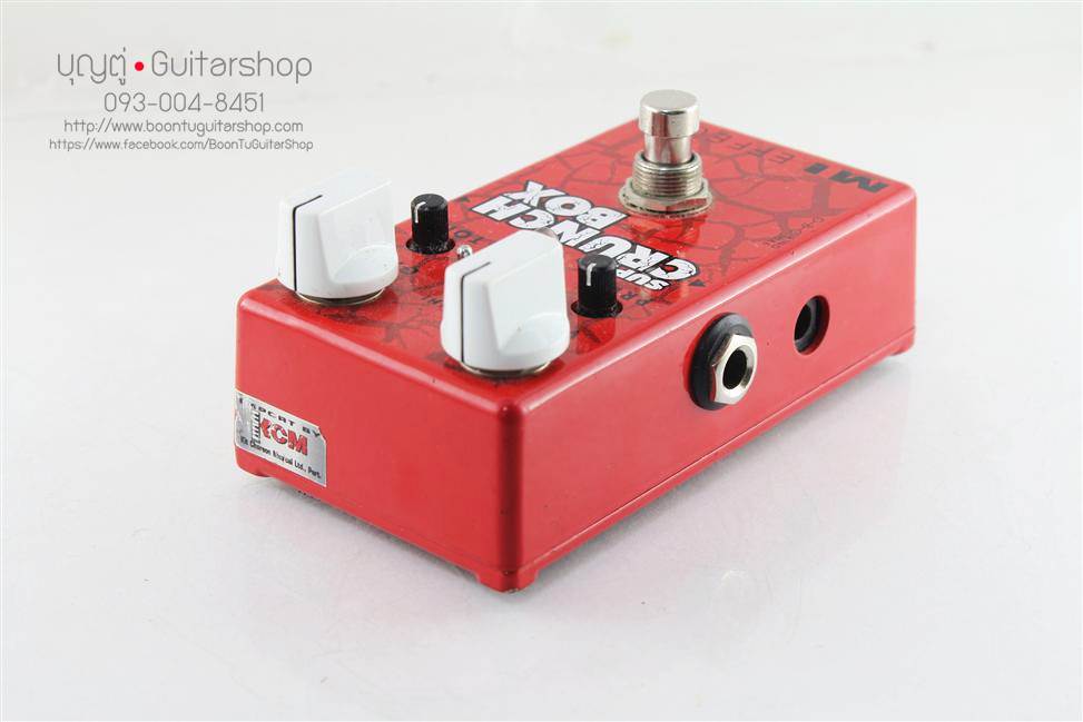 MI Effects Super Crunch Box V.1 : บุญตู่ Guitarshop