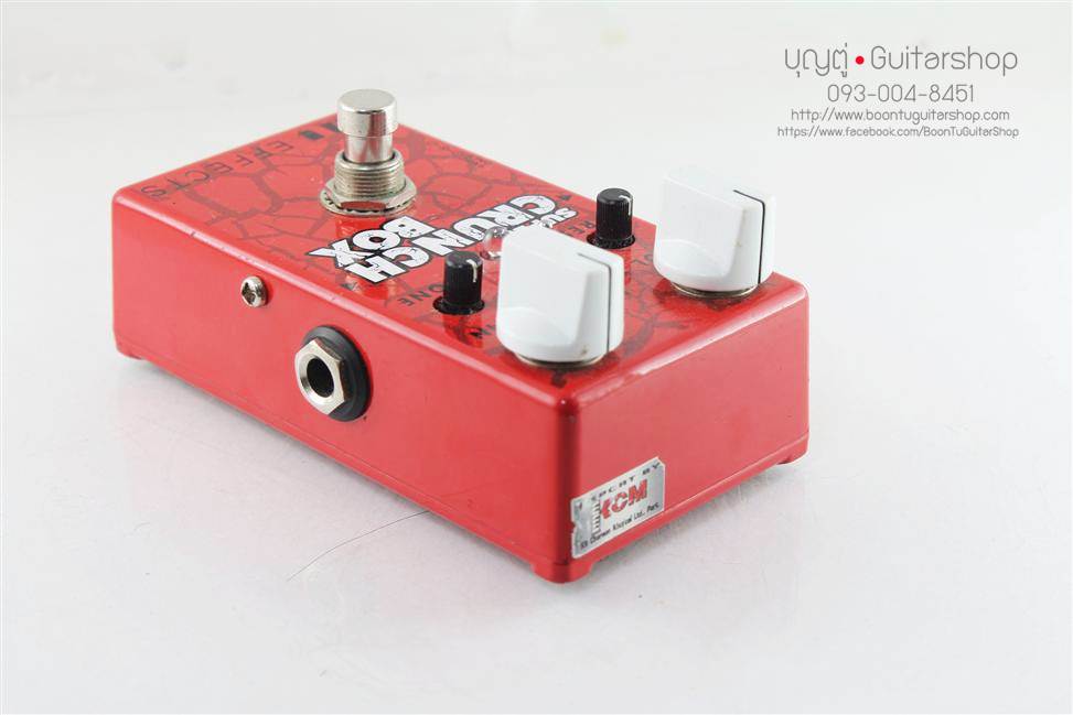 MI Effects Super Crunch Box V.1 : บุญตู่ Guitarshop